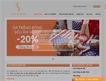 Tablet Screenshot of lamtrangda.com.vn